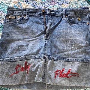 Baby phat Denim skirt
